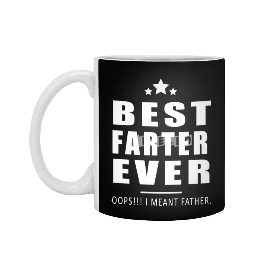 best farter father ever Beyaz Kupa