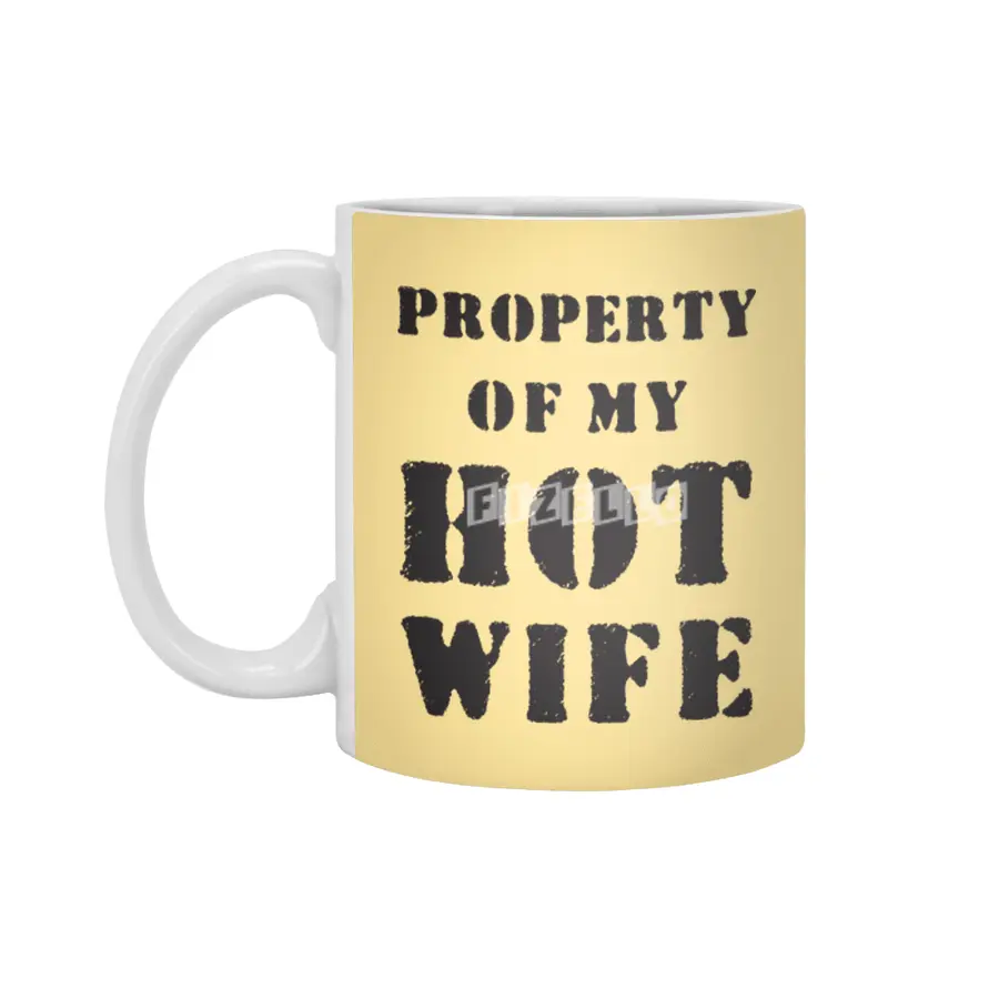 Property of my hot wife Beyaz Kupa