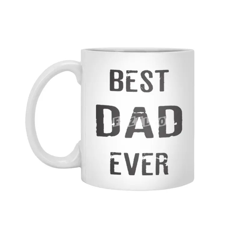 BEST DAD EVER Beyaz Kupa