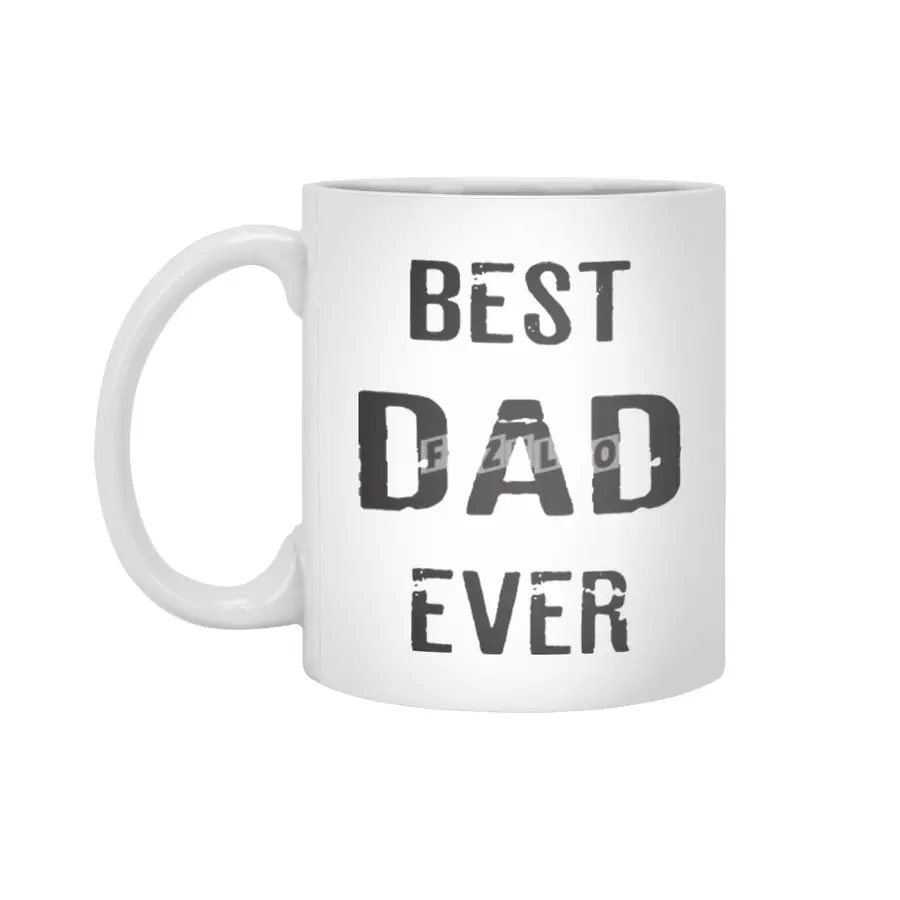 BEST DAD EVER Beyaz Kupa
