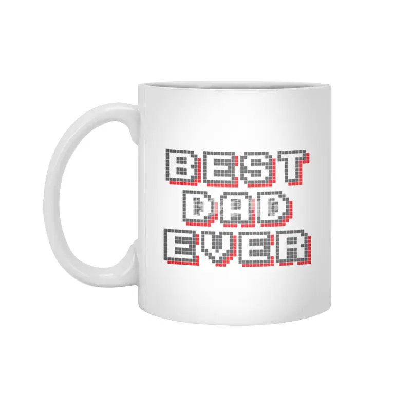 BEST DAD EVER Beyaz Kupa