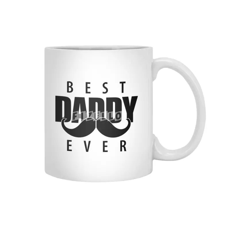 Best Daddy Ever Beyaz Kupa