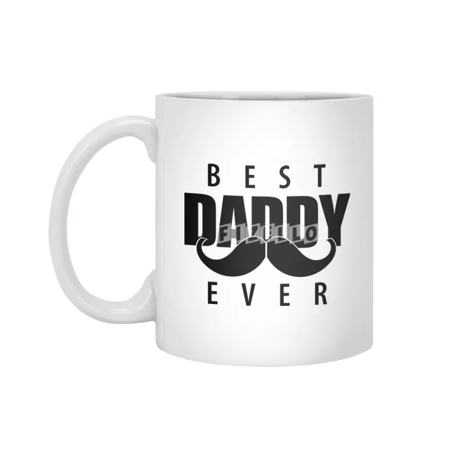 Best Daddy Ever Beyaz Kupa