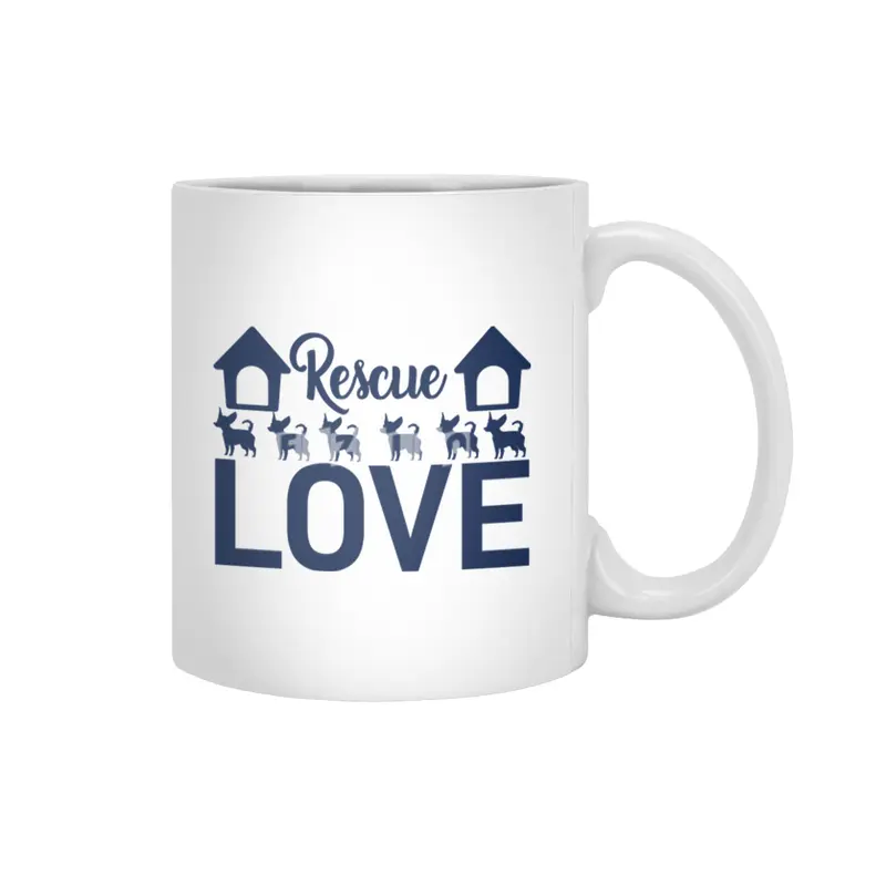 Rescue Love Beyaz Kupa