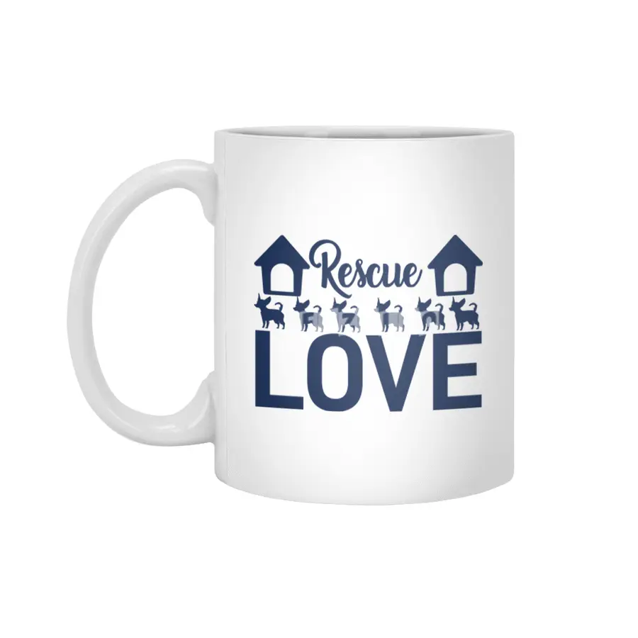 Rescue Love Beyaz Kupa