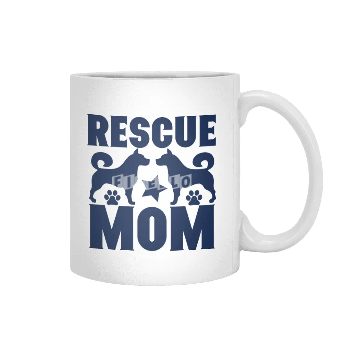 Rescue Mom Beyaz Kupa