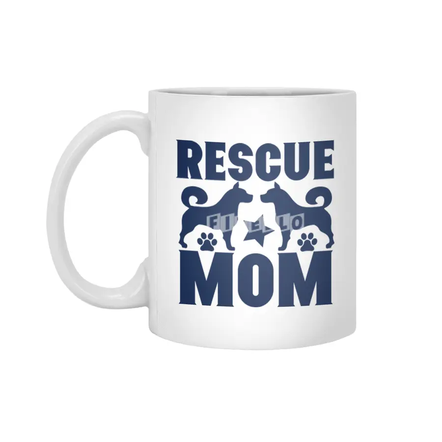 Rescue Mom Beyaz Kupa