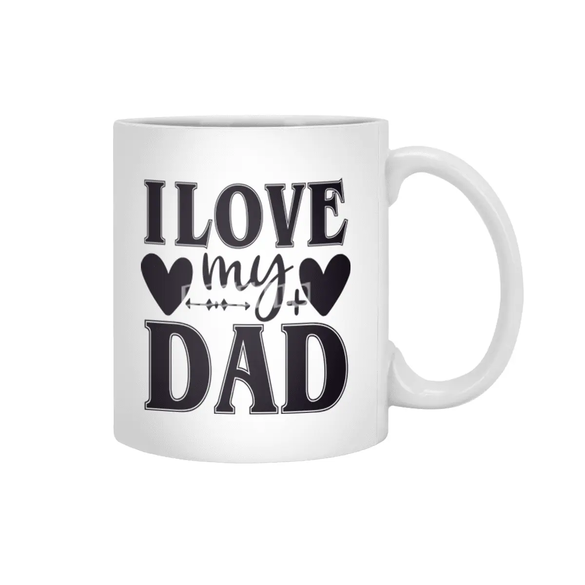 I Love My Dad Beyaz Kupa