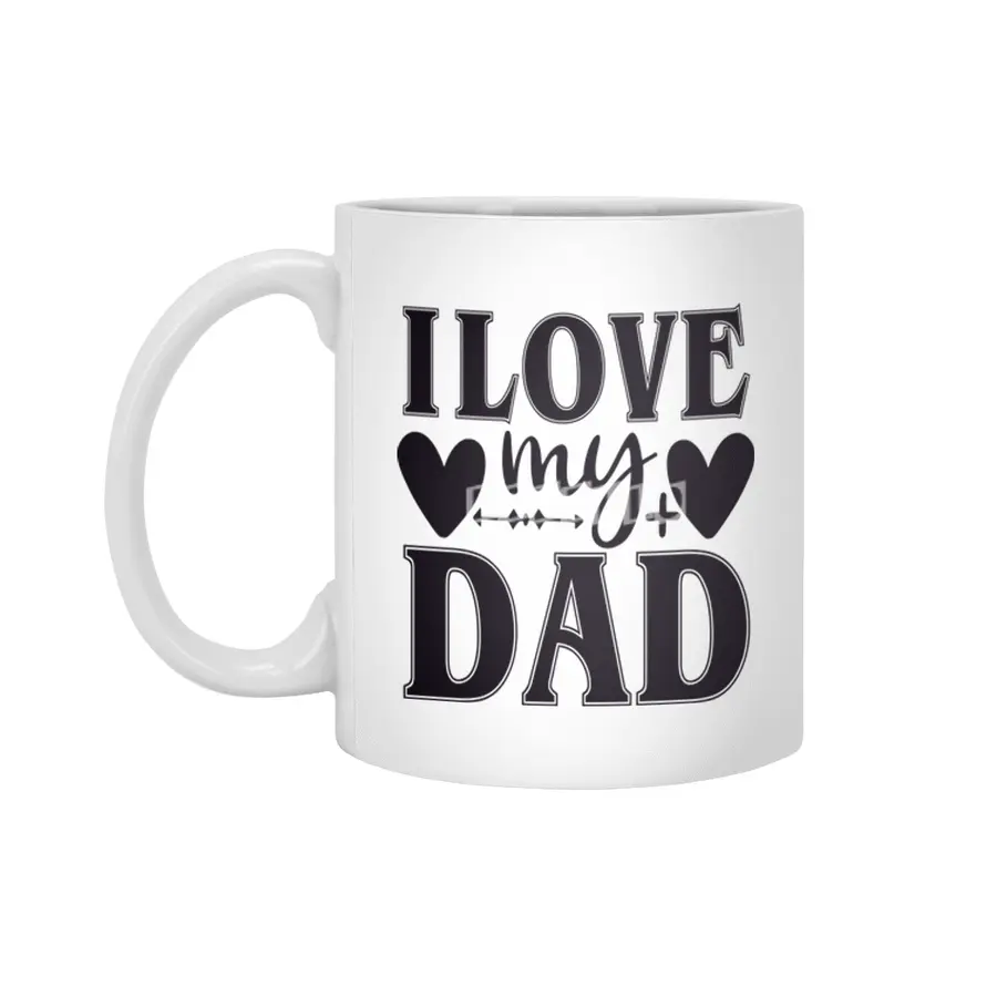 I Love My Dad Beyaz Kupa