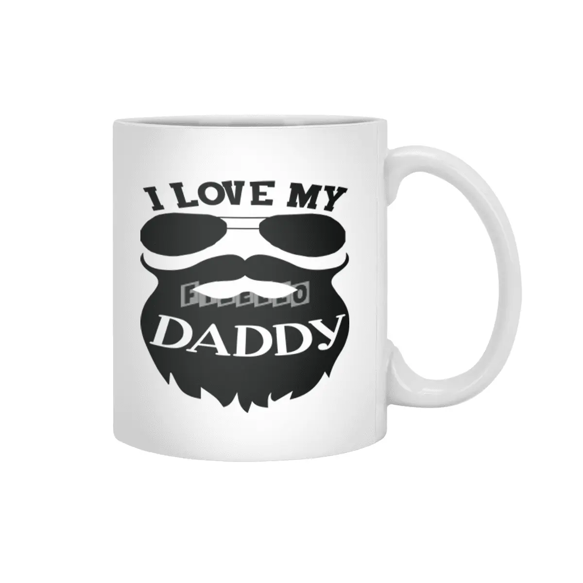 I Love My Daddy Beyaz Kupa