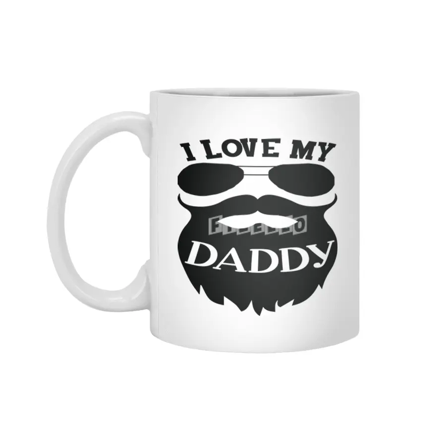 I Love My Daddy Beyaz Kupa