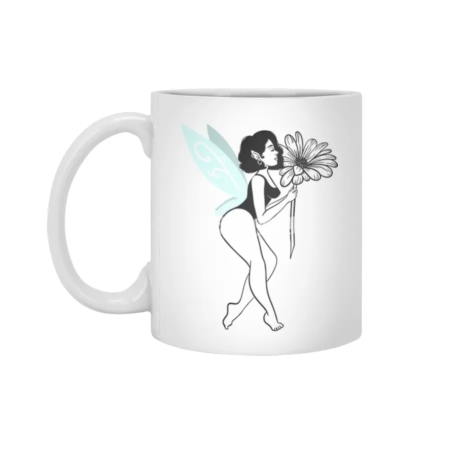 Fairy Flower Magic Beyaz Kupa