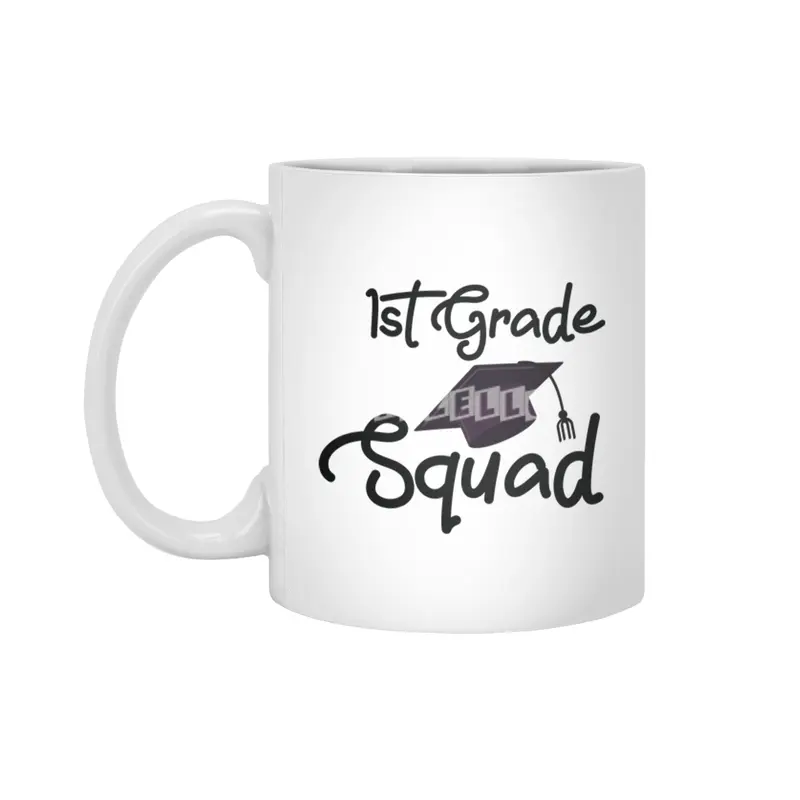 1st Grade Squad Beyaz Kupa