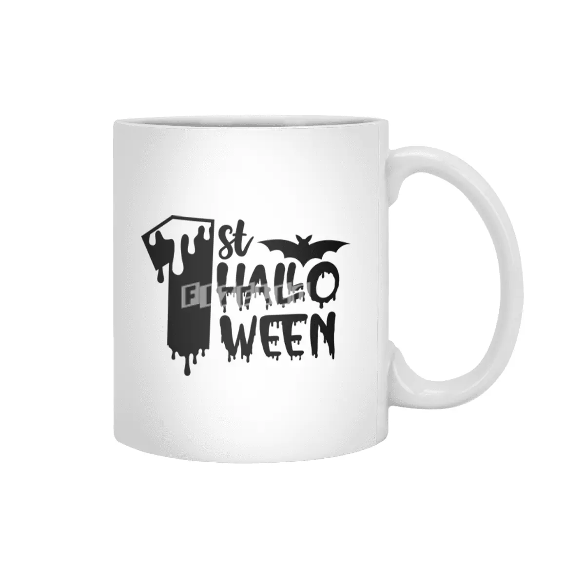 1st Halloween Beyaz Kupa