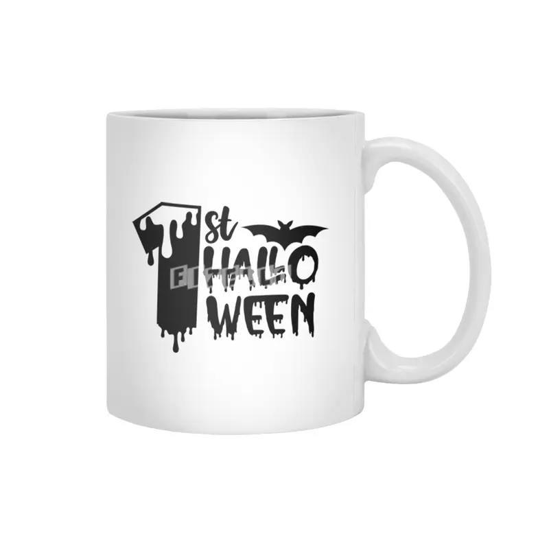 1st Halloween Beyaz Kupa