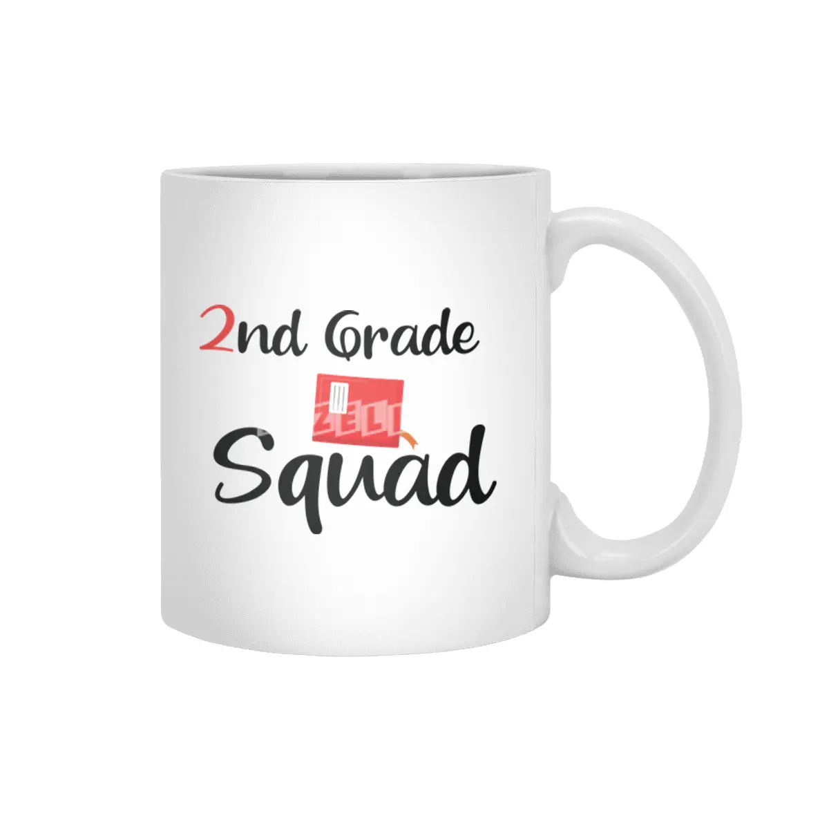 2nd Grade Squad Beyaz Kupa