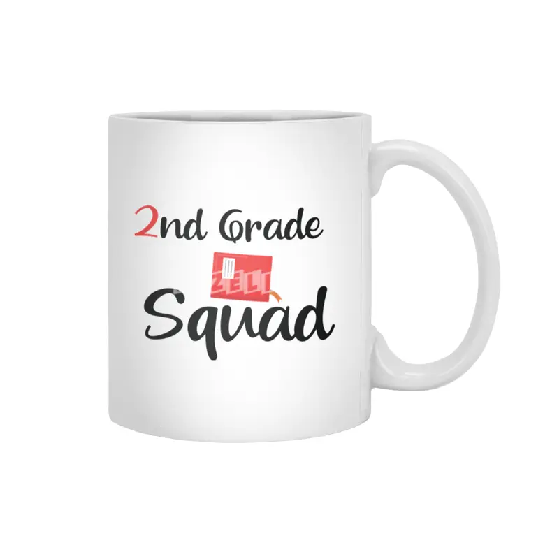 2nd Grade Squad Beyaz Kupa