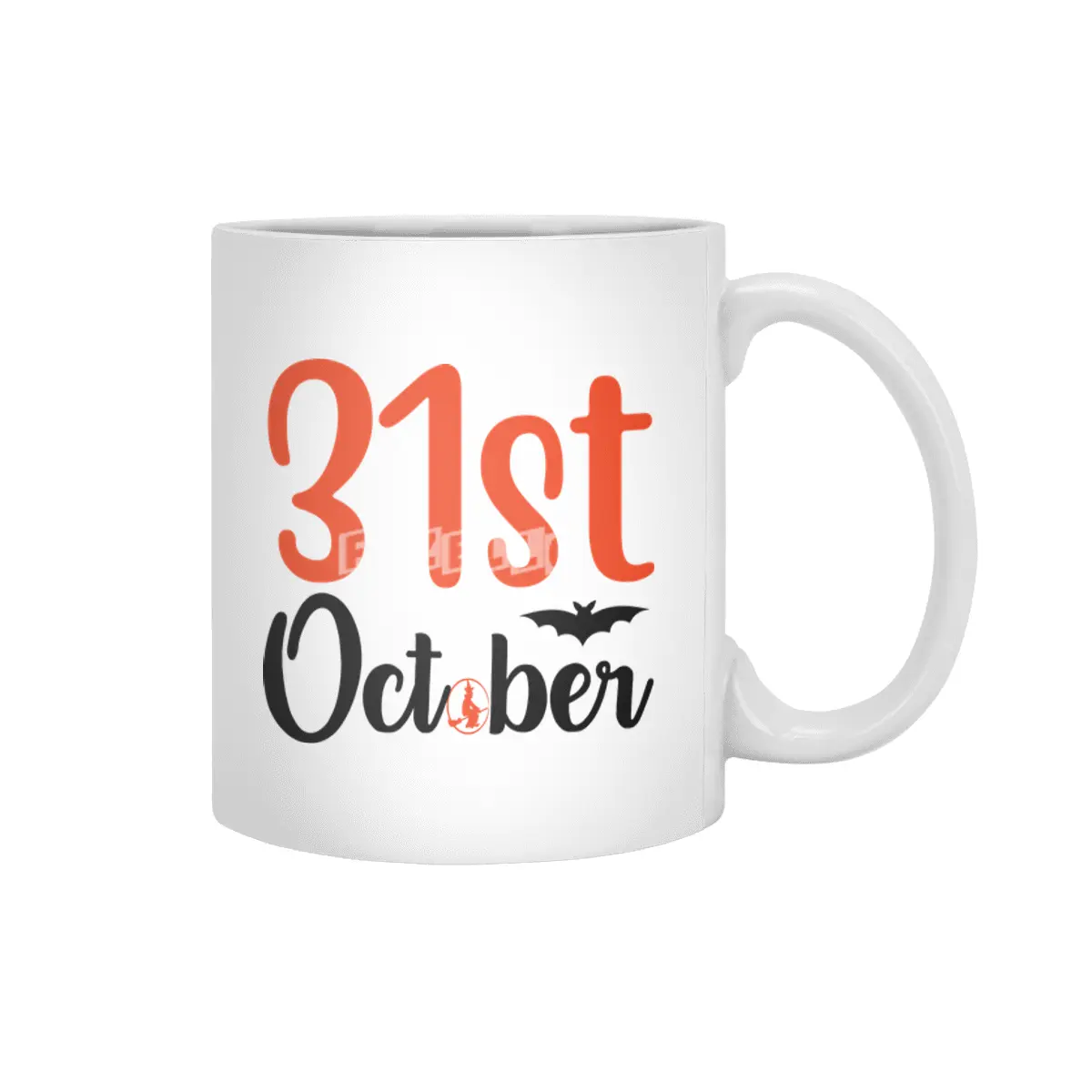 31 St October Beyaz Kupa