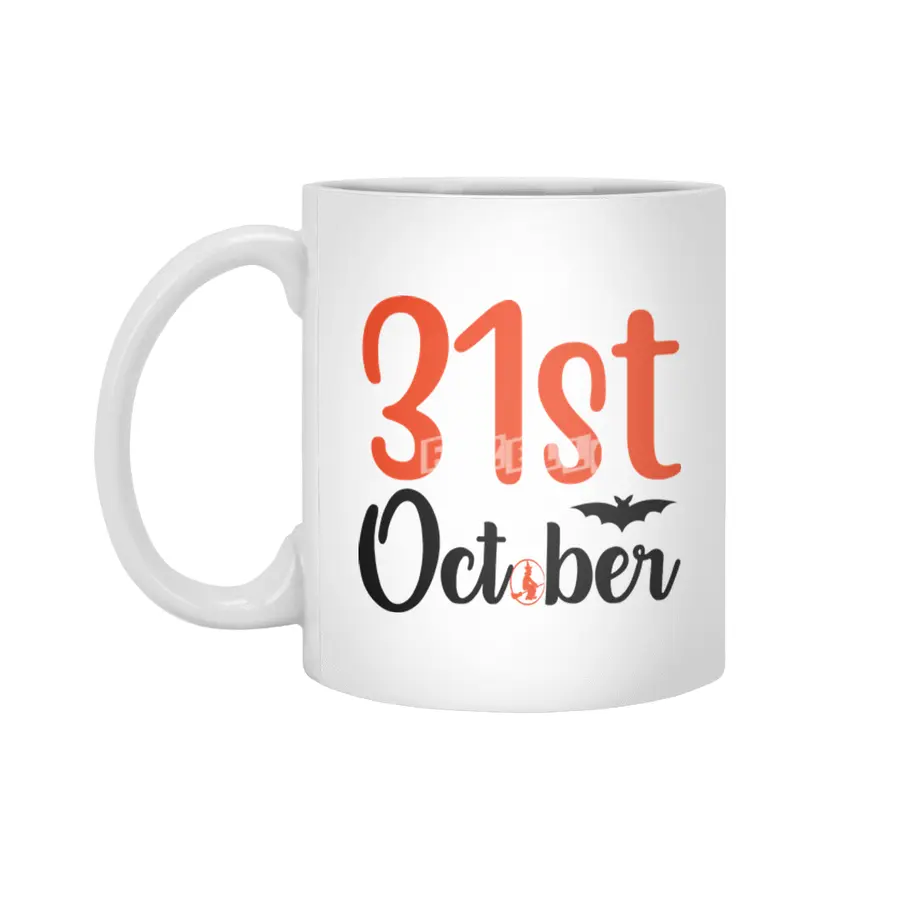 31 St October Beyaz Kupa