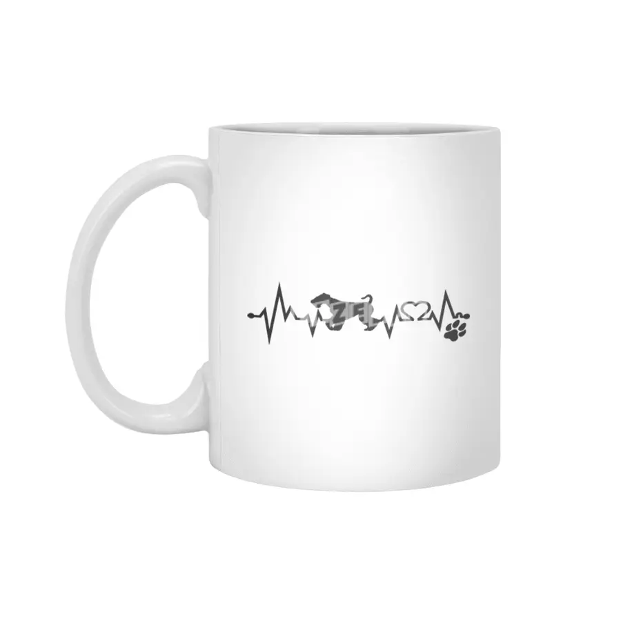 Airedale Terrier Love Beyaz Kupa