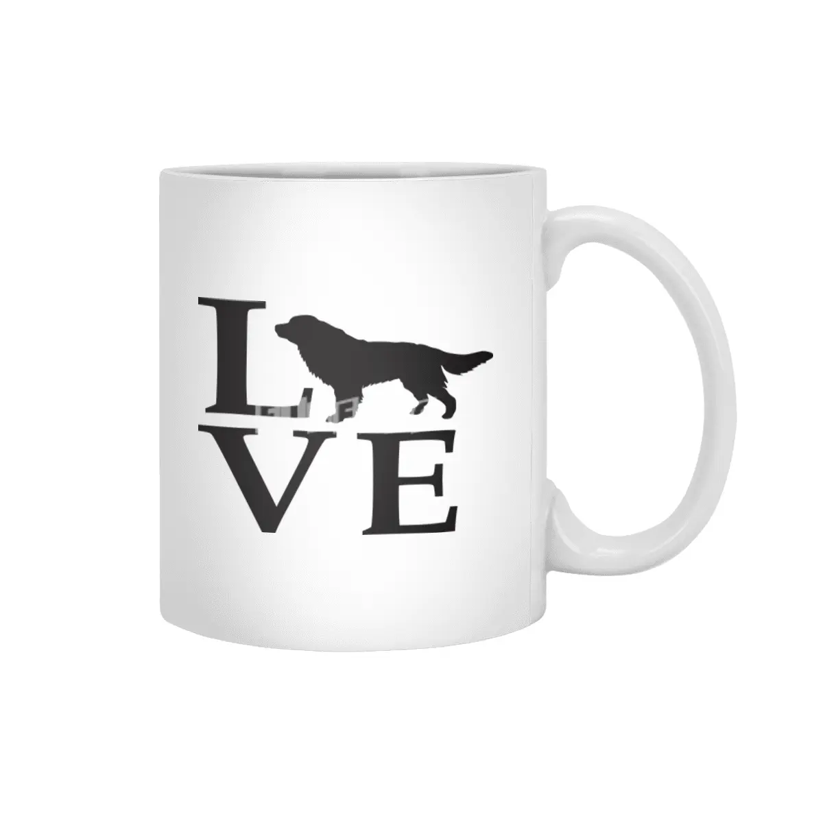 Bernese Mountain Love Beyaz Kupa
