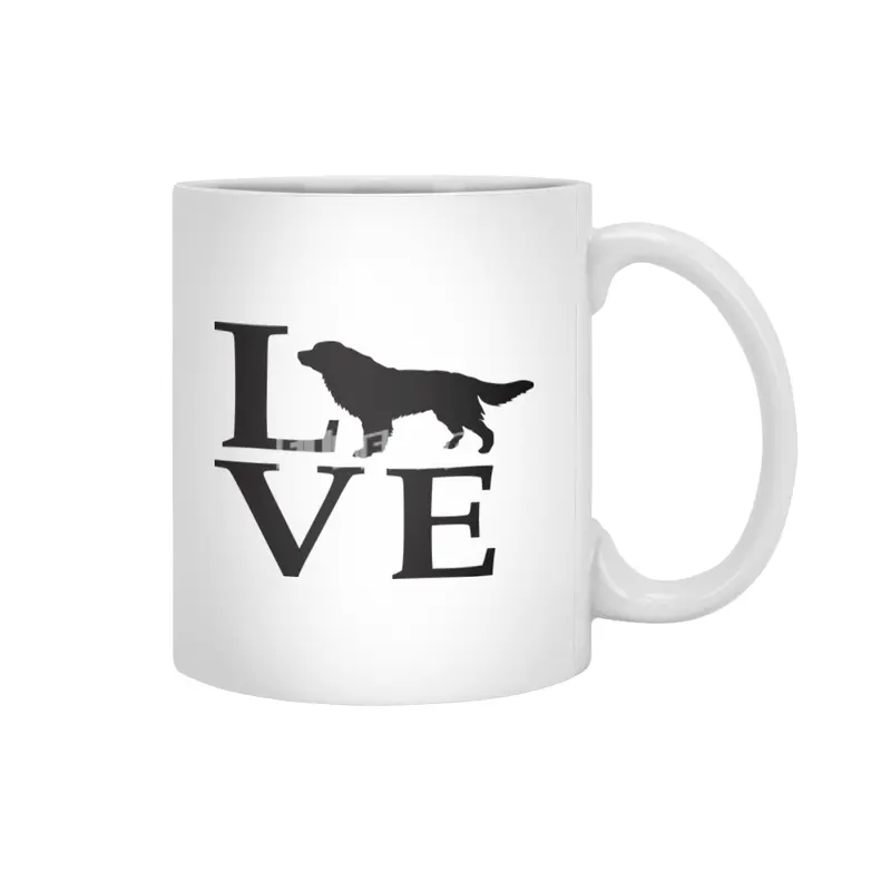 Bernese Mountain Love Beyaz Kupa