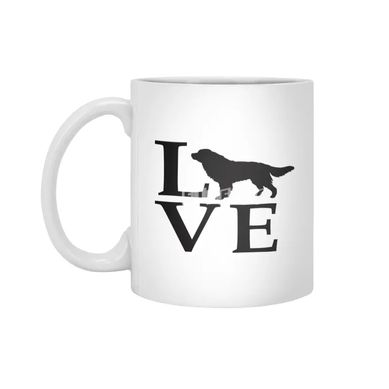 Bernese Mountain Love Beyaz Kupa