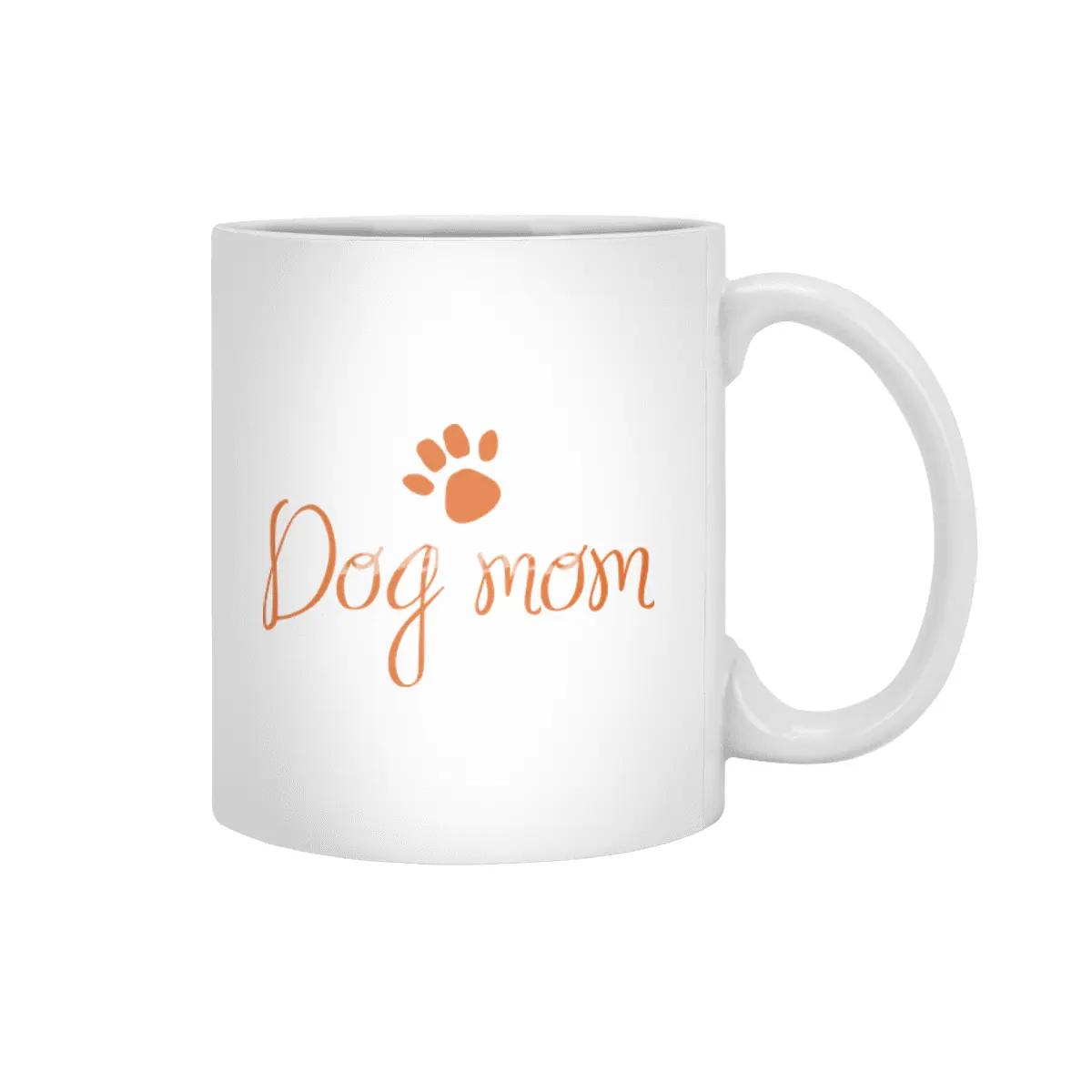 Funny Dog Mom Shirt for Gift Beyaz Kupa