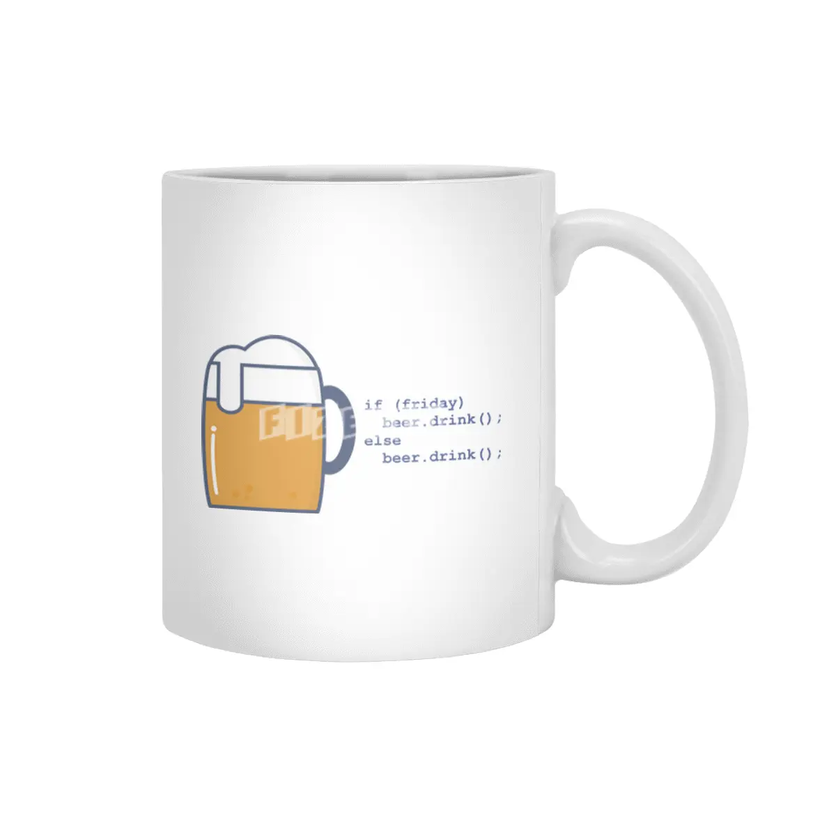 Programmer - Bugs and Code Beyaz Kupa