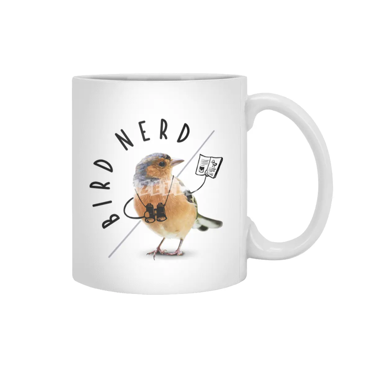 Bird Nerd Beyaz Kupa