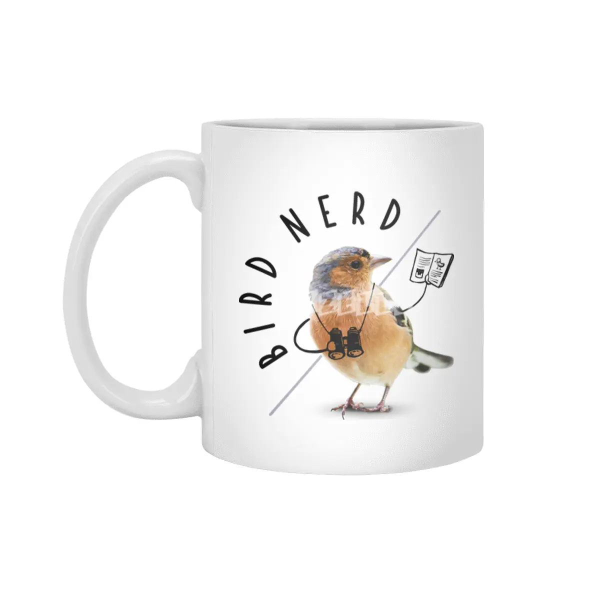 Bird Nerd Beyaz Kupa