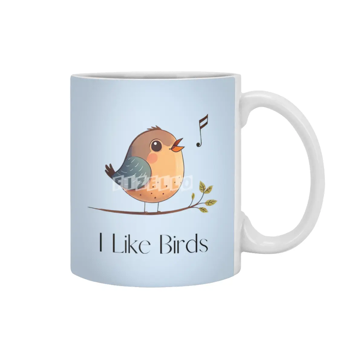 I like Birds Beyaz Kupa