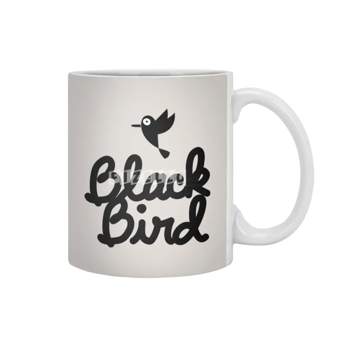Black Bird Beyaz Kupa