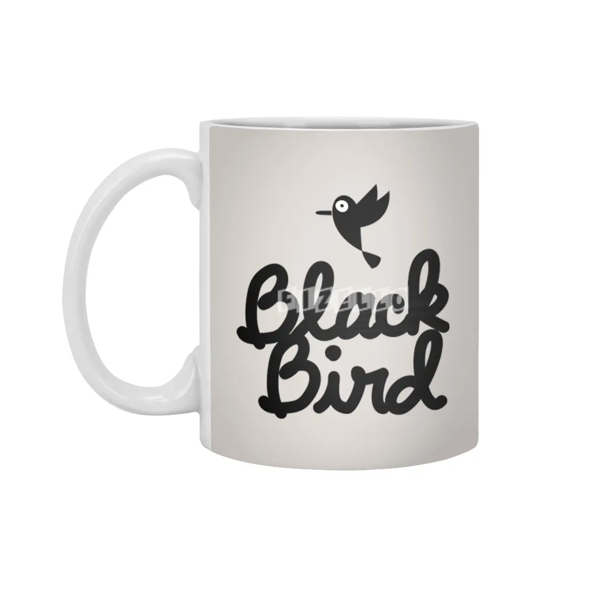 Black Bird Beyaz Kupa