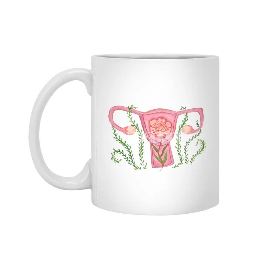 Lady Garden Rose Beyaz Kupa