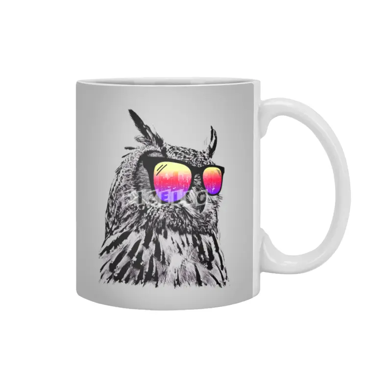 Cool Owl Beyaz Kupa