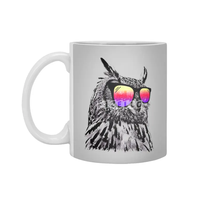 Cool Owl Beyaz Kupa