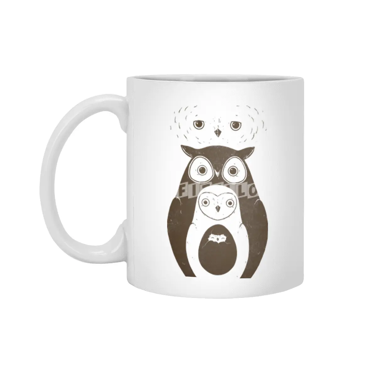 Owls Beyaz Kupa