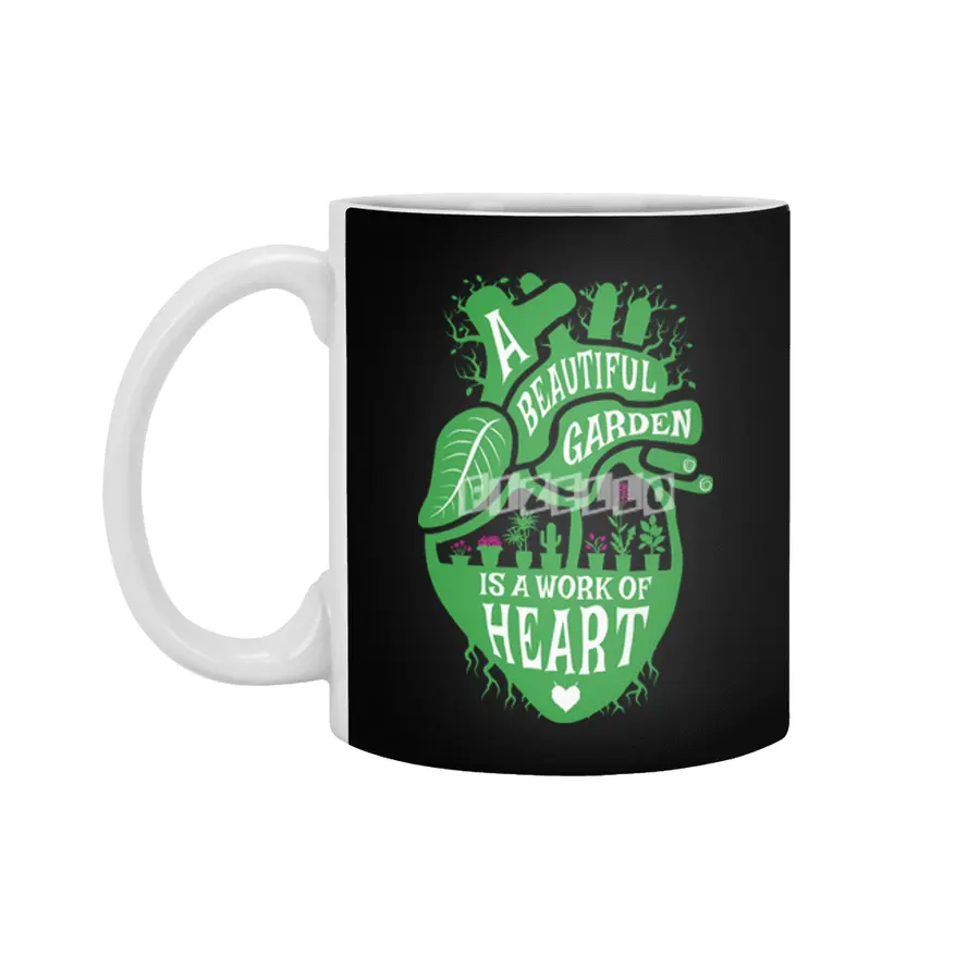 A Beautiful Garden Is A Work Of Anatomical Plant Lover Heart Beyaz Kupa