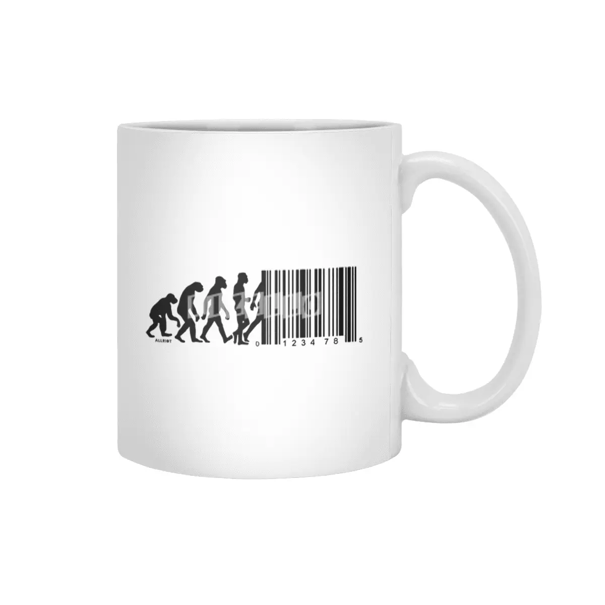 Regression of Man Barcode Beyaz Kupa