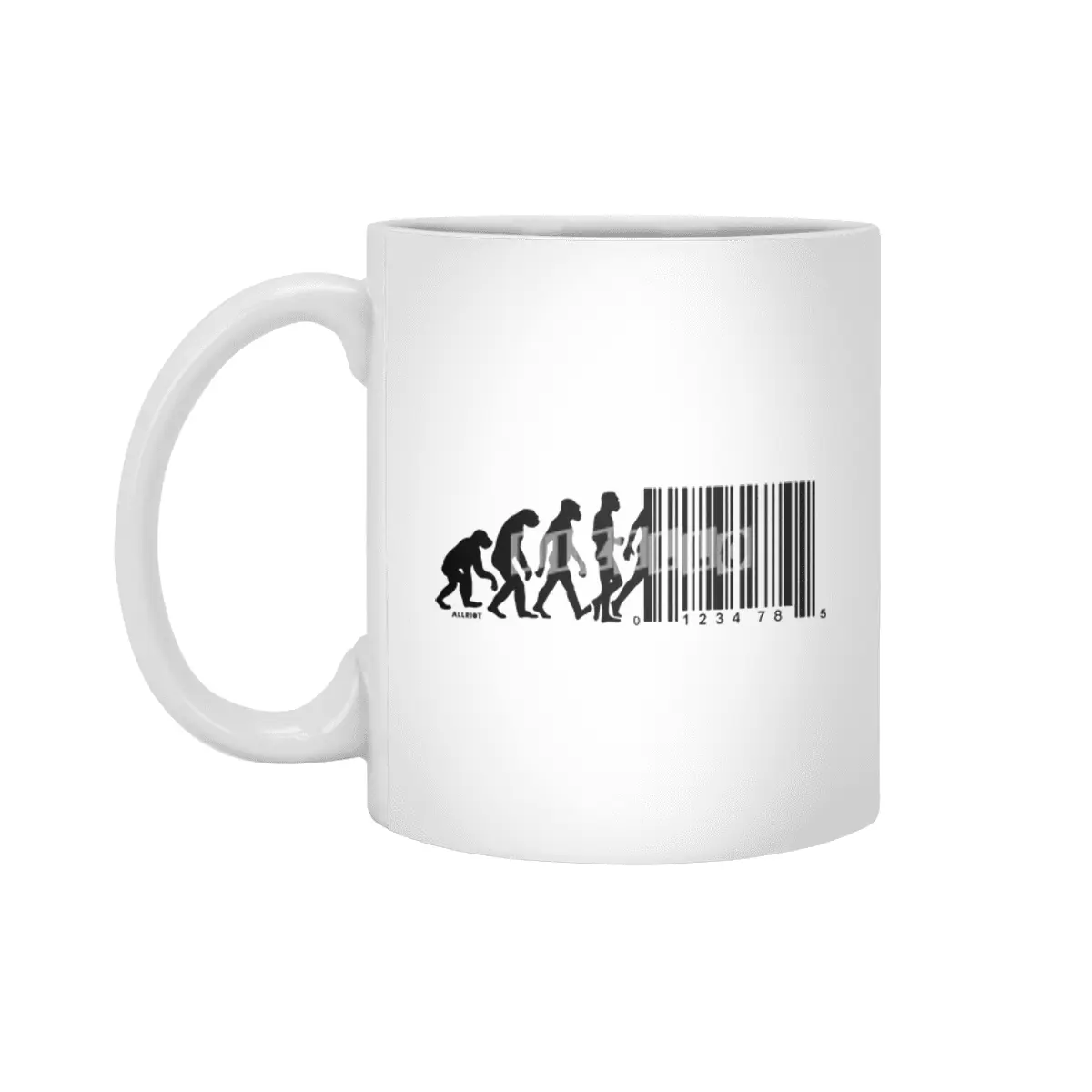 Regression of Man Barcode Beyaz Kupa