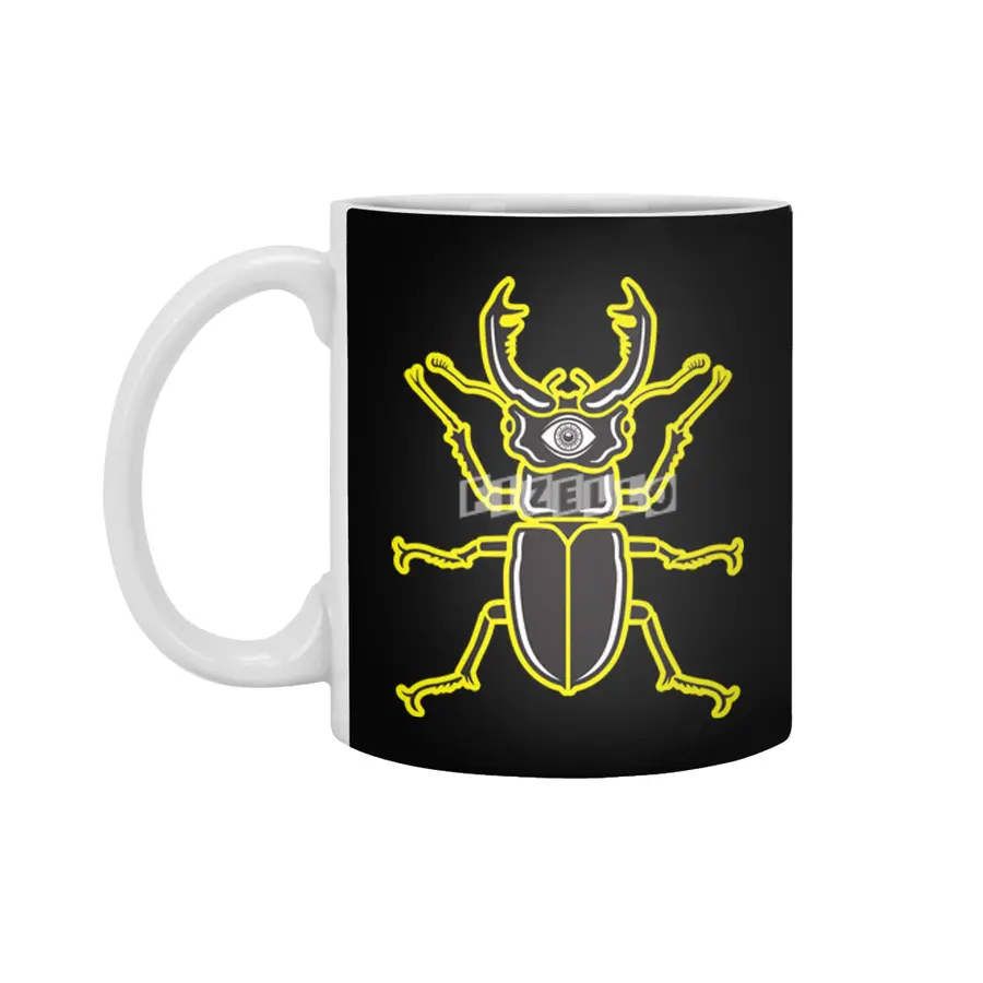 Beetle Nightmare Beyaz Kupa