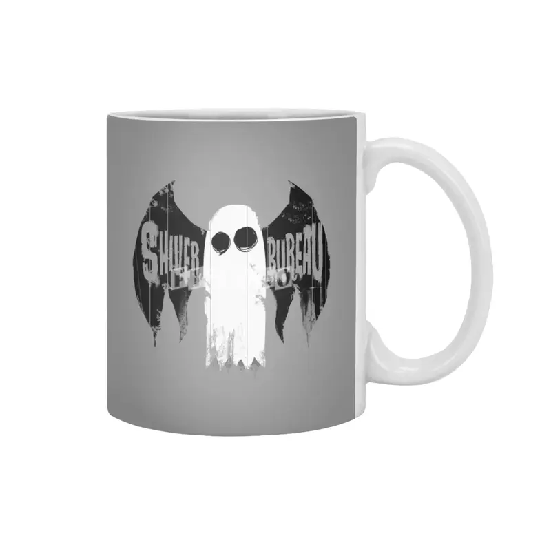 The Evil Ghost Bat Beyaz Kupa