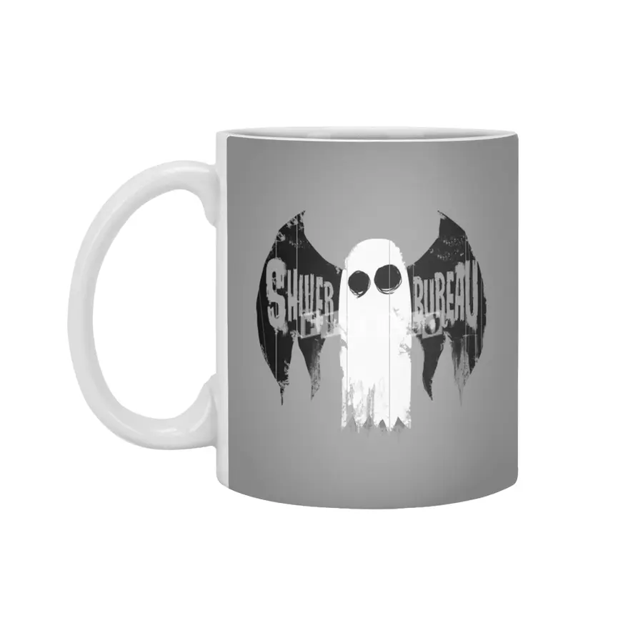 The Evil Ghost Bat Beyaz Kupa
