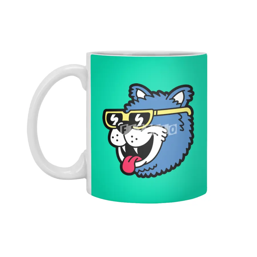Cool Bear (portrait) Beyaz Kupa