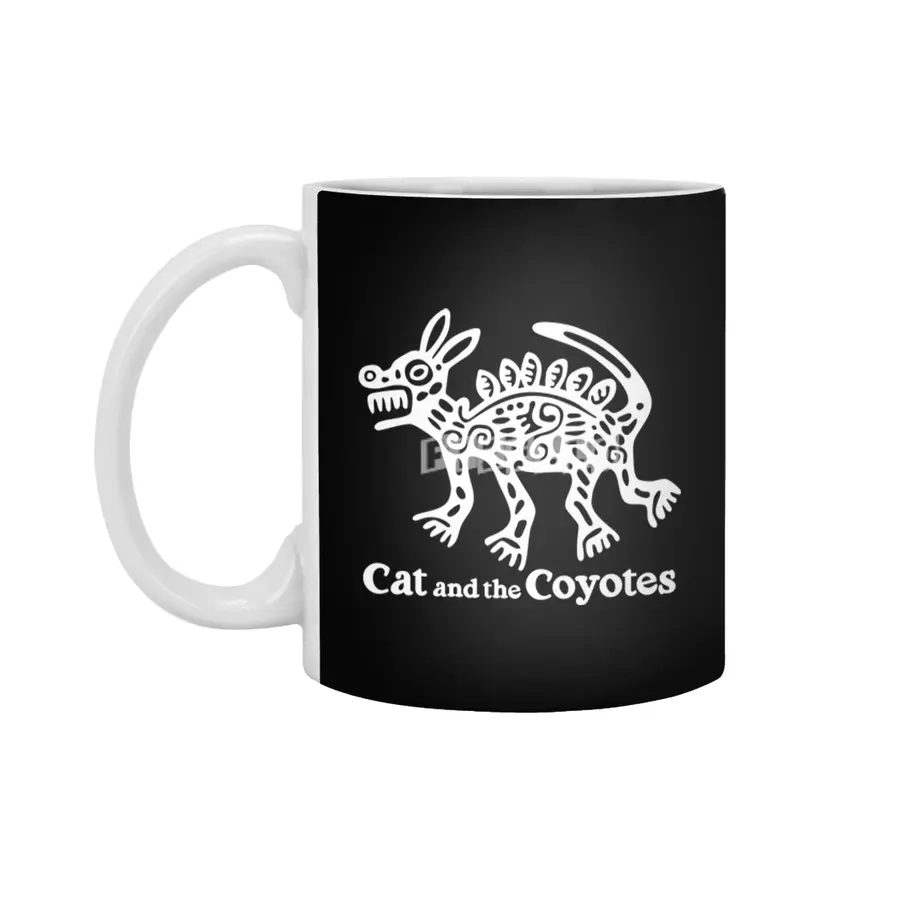 Azteca Dog Black and White Beyaz Kupa