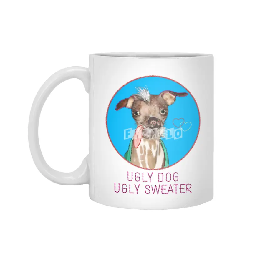 Ugly Dog Ugly Sweater Beyaz Kupa