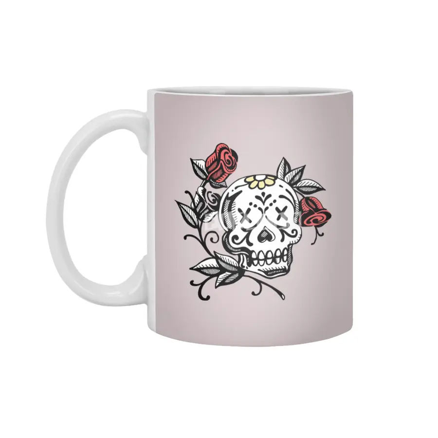 Dead´s day illustration Beyaz Kupa