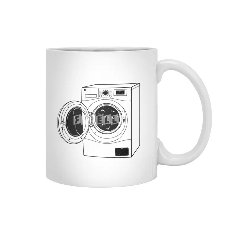 The washing machine and the mystery of the missing socks Beyaz Kupa