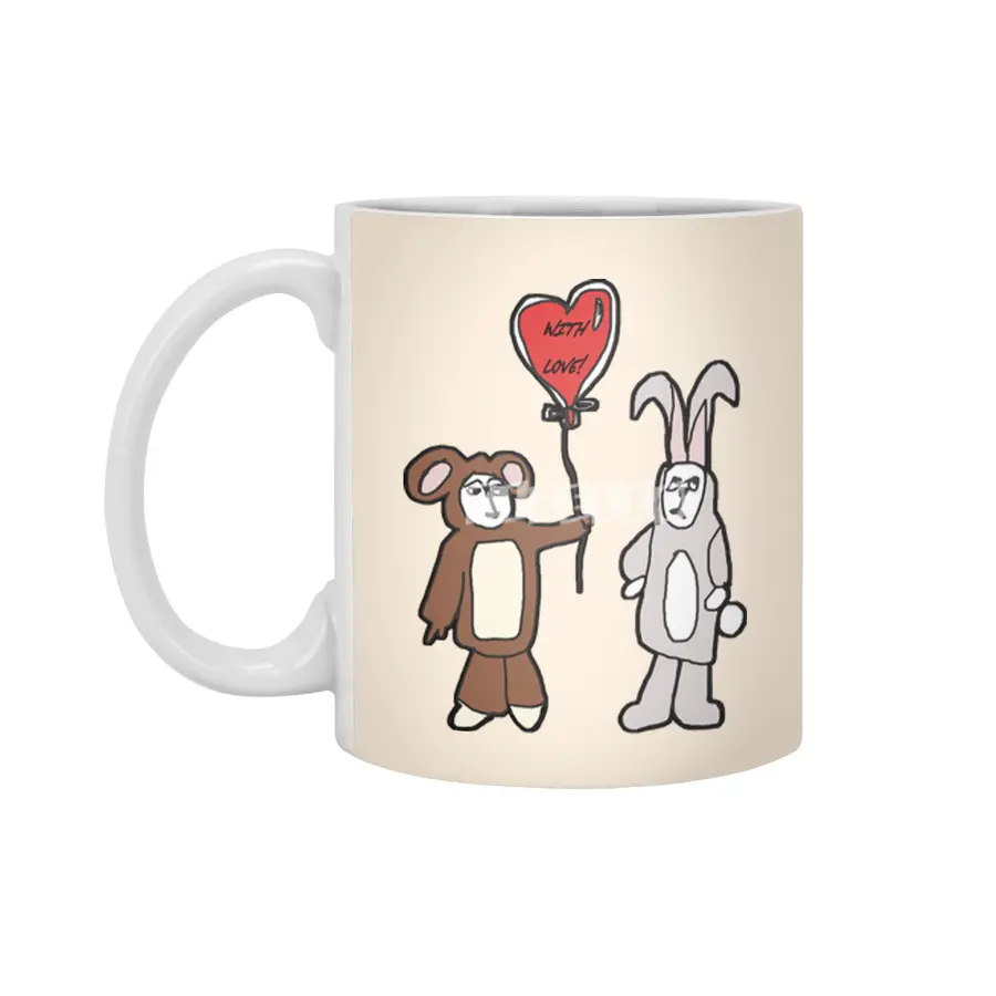 BEAR/ BUNNY LOVE! Beyaz Kupa